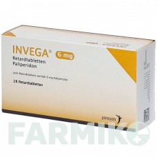 ИНВЕГА (INVEGA) 6 мг таблетки 28 шт - Палиперидон JANSSEN CILAG