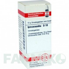 ИПЕКАКУАНА (IPECACUANHA) D 10 глобули 10 г - Гомеопатия DHU