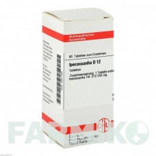 ІПЕКАКУАНА (IPECACUANHA) D 12 таблетки 80 шт - Гомеопатія DHU
