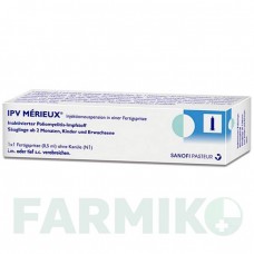 ИПВ (IPV) шприци 1x1 шт - Полиомиелит инактивированный вирус SANOFI