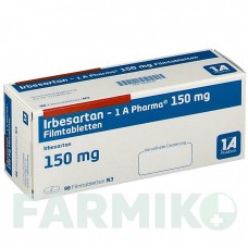ІРБЕСАРТАН (IRBESARTAN) 150 мг таблетки 28 шт - Ірбесартан 1 A PHARMA