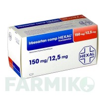 ІРБЕСАРТАН (IRBESARTAN) 150 мг/12,5 мг таблетки 56 шт - Ірбесартан, Гідрохлоротіазид HEXAL