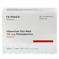 ІРБЕСАРТАН (IRBESARTAN) 150 мг таблетки 28 шт - Ірбесартан FAIRMED HEALTHCARE