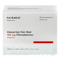 ІРБЕСАРТАН (IRBESARTAN) 150 мг таблетки 98 шт - Ірбесартан FAIRMED HEALTHCARE