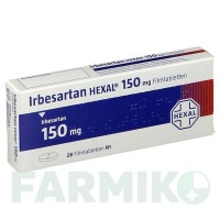 ИРБЕСАРТАН (IRBESARTAN) 150 мг таблетки 28 шт - Ирбесартан HEXAL