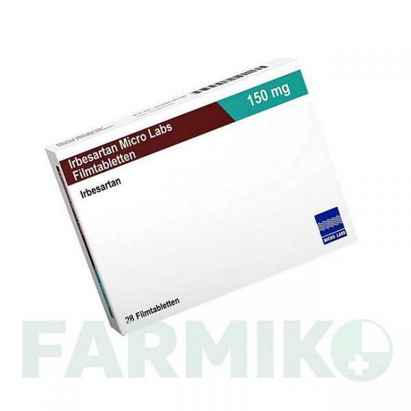ИРБЕСАРТАН (IRBESARTAN) 150 мг таблетки 28 шт - Ирбесартан MICRO LABS