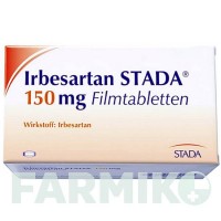 ІРБЕСАРТАН (IRBESARTAN) 150 мг таблетки 56 шт - Ірбесартан STADAPHARM