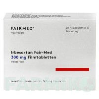 ИРБЕСАРТАН (IRBESARTAN) 300 мг таблетки 28 шт - Ирбесартан FAIRMED HEALTHCARE