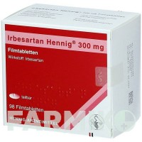 ИРБЕСАРТАН (IRBESARTAN) 300 мг таблетки 98 шт - Ирбесартан HENNIG