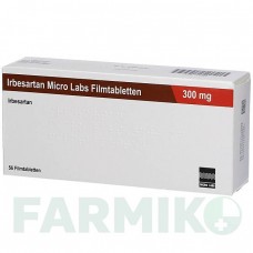 ИРБЕСАРТАН (IRBESARTAN) 300 мг таблетки 56 шт - Ирбесартан MICRO LABS