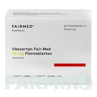 ІРБЕСАРТАН (IRBESARTAN) 75 мг таблетки 56 шт - Ірбесартан FAIRMED HEALTHCARE
