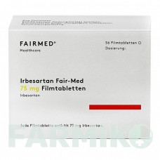 ИРБЕСАРТАН (IRBESARTAN) 75 мг таблетки 56 шт - Ирбесартан FAIRMED HEALTHCARE