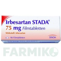 ИРБЕСАРТАН (IRBESARTAN) 75 мг таблетки 98 шт - Ирбесартан STADAPHARM