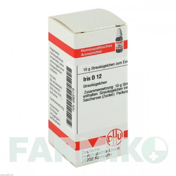 ІРИС (IRIS) D 12 глобули 10 г - Гомеопатія DHU