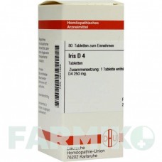 ИРИС (IRIS) D 4 таблетки 80 шт - Гомеопатия DHU