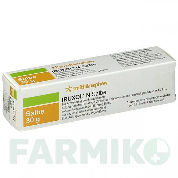 ИРУКСОЛ (IRUXOL) мазь 30 г - Коллагеназа, Другое KOHLPHARMA