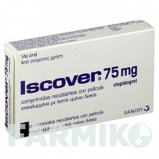 ИСКОВЕР (ISCOVER) 75 мг таблетки 28 шт - Клопидогрел EMRA-MED