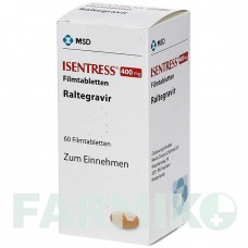 ИСЕНТРЕСС (ISENTRESS) 400 мг таблетки 60 шт - Ралтегравир ABACUS MEDICINE