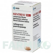 ИСЕНТРЕСС (ISENTRESS) 400 мг таблетки 60 шт - Ралтегравир ACA MULLER-ADAG PHARMA
