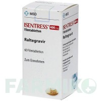 ИСЕНТРЕСС (ISENTRESS) 400 мг таблетки 60 шт - Ралтегравир FD PHARMA