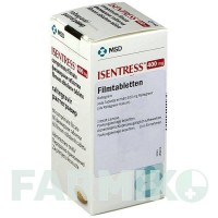 ІСЕНТРЕСС (ISENTRESS) 400 мг таблетки 60 шт - Ралтегравір PARANOVA PACK