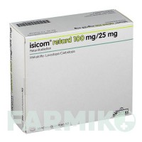 ІЗІКОМ (ISICOM) 100 мг/25 мг таблетки 200 шт - Леводопа, Карбідопа DESITIN