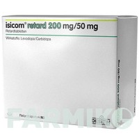 ІЗІКОМ (ISICOM) 200 мг/50 мг таблетки 60 шт - Леводопа, Карбідопа DESITIN