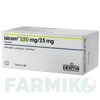 ІЗІКОМ (ISICOM) 250 мг/25 мг таблетки 30 шт - Леводопа, Карбідопа DESITIN