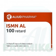 ИСМН (ISMN) 100 таблетки 100 шт - Изосорбида мононитрат ALIUD PHARMA