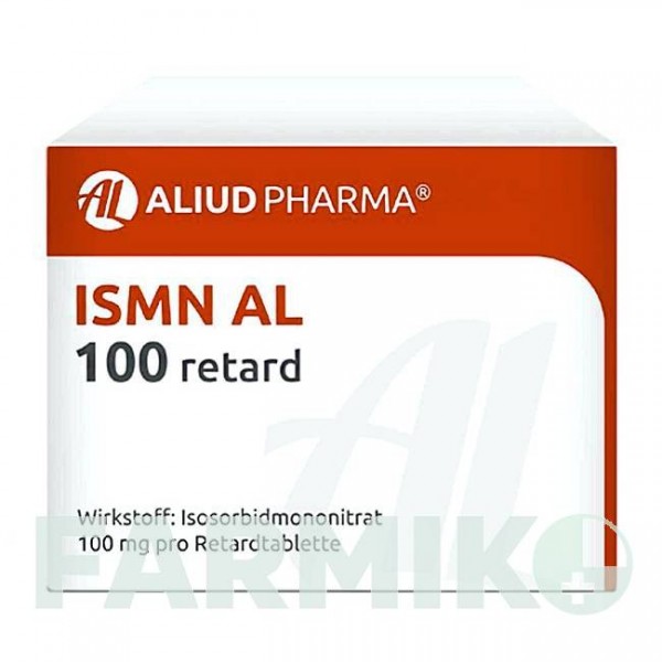 ИСМН (ISMN) 100 таблетки 100 шт - Изосорбида мононитрат ALIUD PHARMA