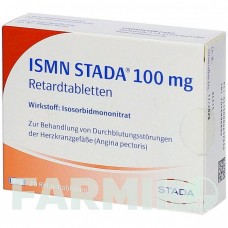 ИСМН (ISMN) 100 мг таблетки 20 шт - Изосорбида мононитрат STADAPHARM