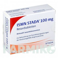 ИСМН (ISMN) 100 мг таблетки 50 шт - Изосорбида мононитрат STADAPHARM
