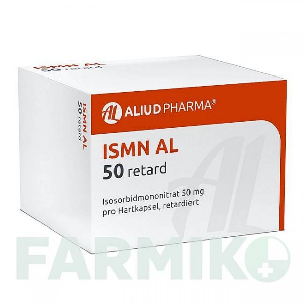 ИСМН (ISMN) 50 капсулы 50 шт - Изосорбида мононитрат ALIUD PHARMA
