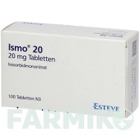 ИСМО (ISMO) 20 таблетки 100 шт - Изосорбида мононитрат ESTEVE PHARMACEUTICALS