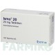 ІСМО (ISMO) 20 таблетки 100 шт - Ізосорбіду мононітрат ESTEVE PHARMACEUTICALS
