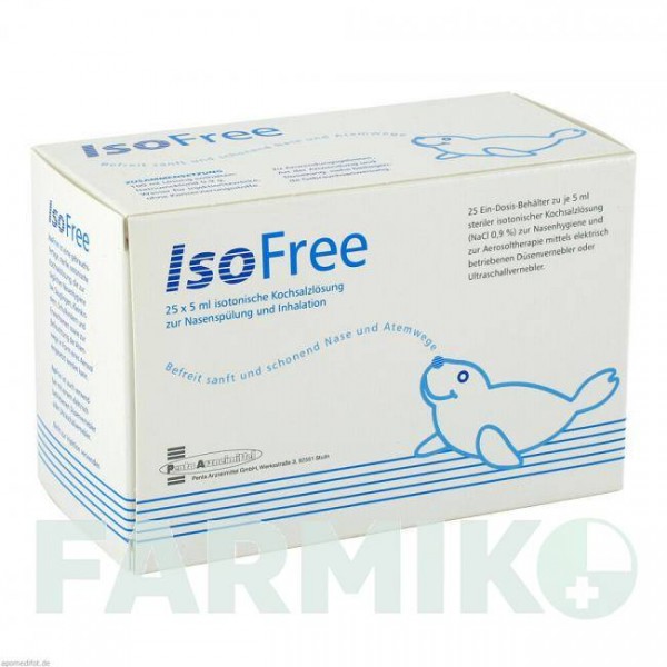 ИЗОФРИ (ISOFREE) пипетки 25x5 мл - Активные вещества PENTA