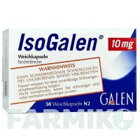 ИЗОГАЛЕН (ISOGALEN) 10 мг капсулы 50 шт - Изотретиноин GALENPHARMA
