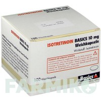 ІЗОТРЕТИНОЇН (ISOTRETINOIN) 10 мг капсули 100 шт - Ізотретиноїн BASICS