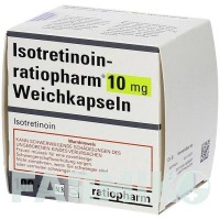 ИЗОТРЕТИНОИН (ISOTRETINOIN) 10 мг капсулы 60 шт - Изотретиноин RATIOPHARM
