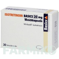 ІЗОТРЕТИНОЇН (ISOTRETINOIN) 20 мг капсули 30 шт - Ізотретиноїн BASICS