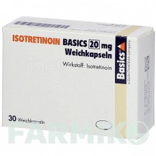 ІЗОТРЕТИНОЇН (ISOTRETINOIN) 20 мг капсули 30 шт - Ізотретиноїн BASICS