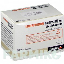 ІЗОТРЕТИНОЇН (ISOTRETINOIN) 20 мг капсули 60 шт - Ізотретиноїн BASICS