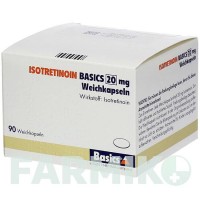 ІЗОТРЕТИНОЇН (ISOTRETINOIN) 20 мг капсули 90 шт - Ізотретиноїн BASICS