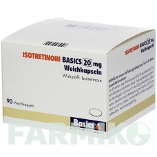 ІЗОТРЕТИНОЇН (ISOTRETINOIN) 20 мг капсули 90 шт - Ізотретиноїн BASICS