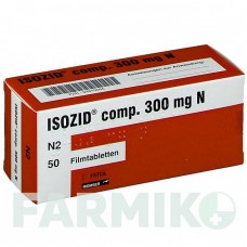 ИЗОЗИД (ISOZID) 300 мг таблетки 50 шт - Изониазид, Другое ESTEVE PHARMACEUTICALS