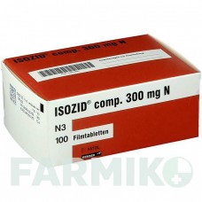 ИЗОЗИД (ISOZID) 300 мг таблетки 100 шт - Изониазид, Другое ESTEVE PHARMACEUTICALS