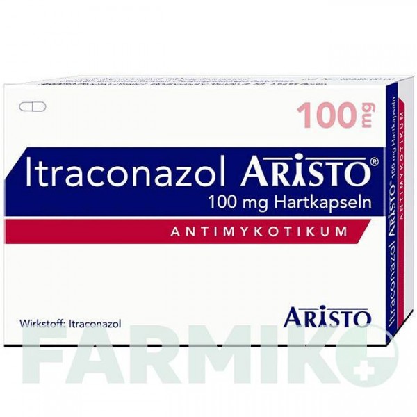 ИТРАКОНАЗОЛ (ITRACONAZOL) 100 мг капсулы 28 шт - Итраконазол ARISTO PHARMA