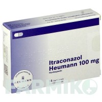 ИТРАКОНАЗОЛ (ITRACONAZOL) 100 мг капсулы 14 шт - Итраконазол HEUMANN PHARMA