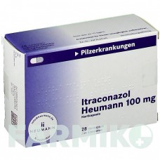 ІТРАКОНАЗОЛ (ITRACONAZOL) 100 мг капсули 28 шт - Ітраконазол HEUMANN PHARMA
