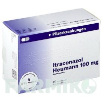 ІТРАКОНАЗОЛ (ITRACONAZOL) 100 мг капсули 30 шт - Ітраконазол HEUMANN PHARMA
